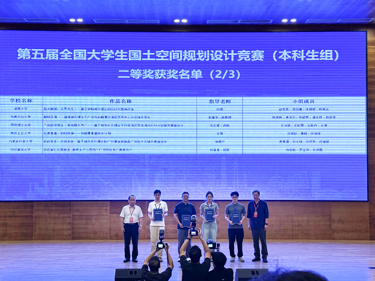 喜报丨我校学子在第五届全国大学生国土空间规划设计竞赛喜获佳绩-南京工业大学建筑学院